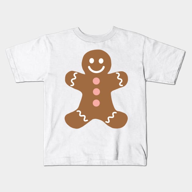 pastel ginger bread cookie Kids T-Shirt by gdm123